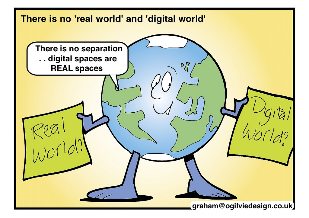 real world digital world